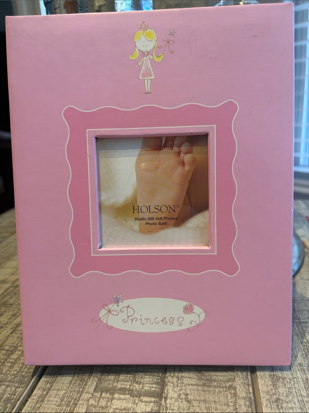 Vintage 2004 Pink 'Princess' Baby Album Photo Book